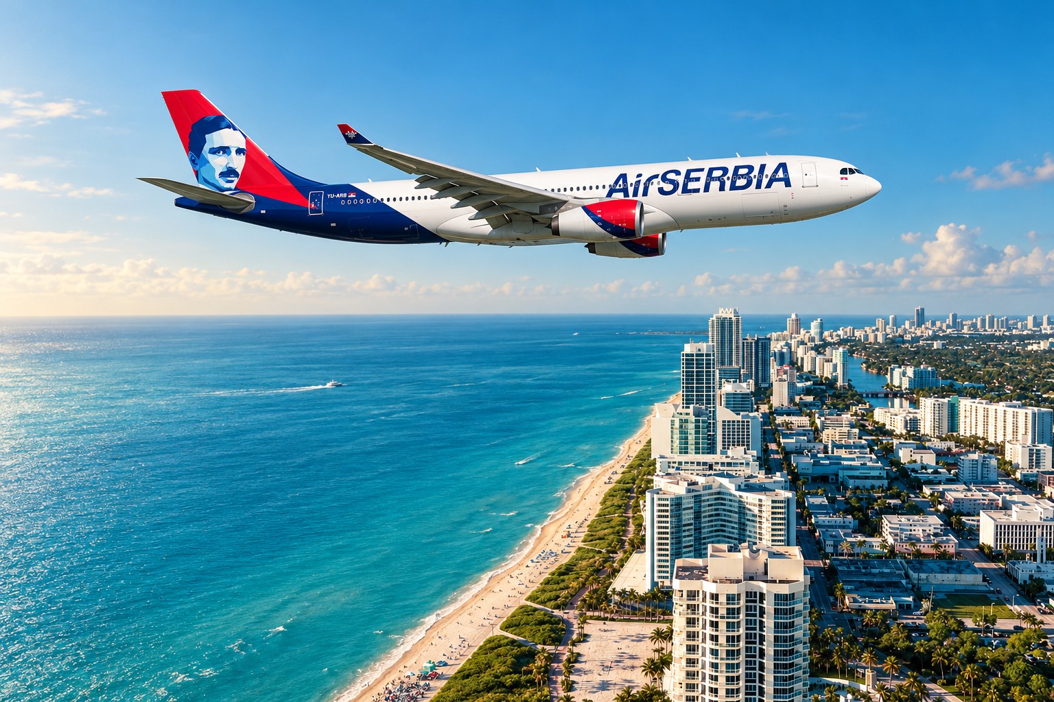 Air Serbia uvodi let Majami za Miami od maja 2027.