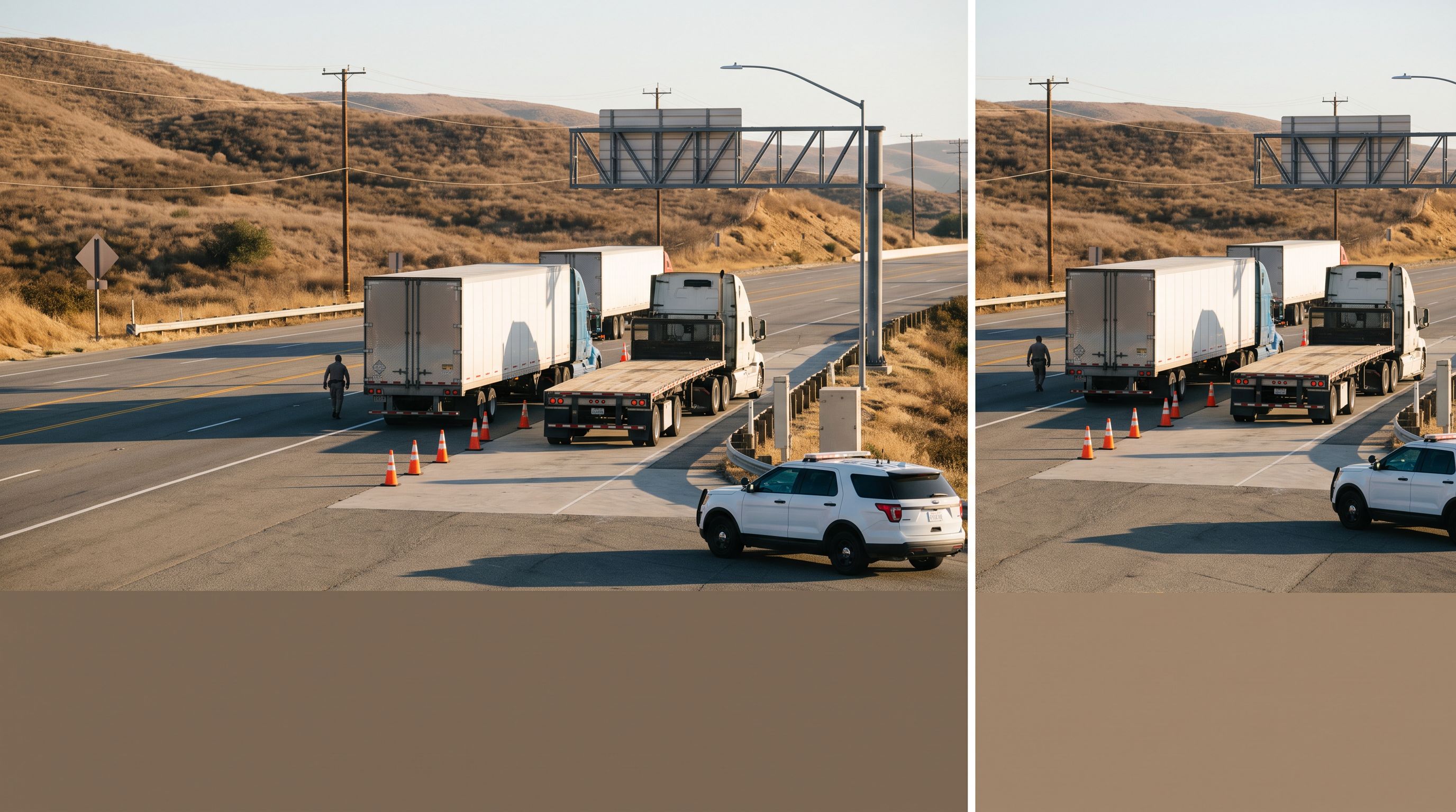 CHP izdao 279 kazni u jednodnevnoj kontroli komercijalnih vozila u Newhallu - Balkan Truckers US