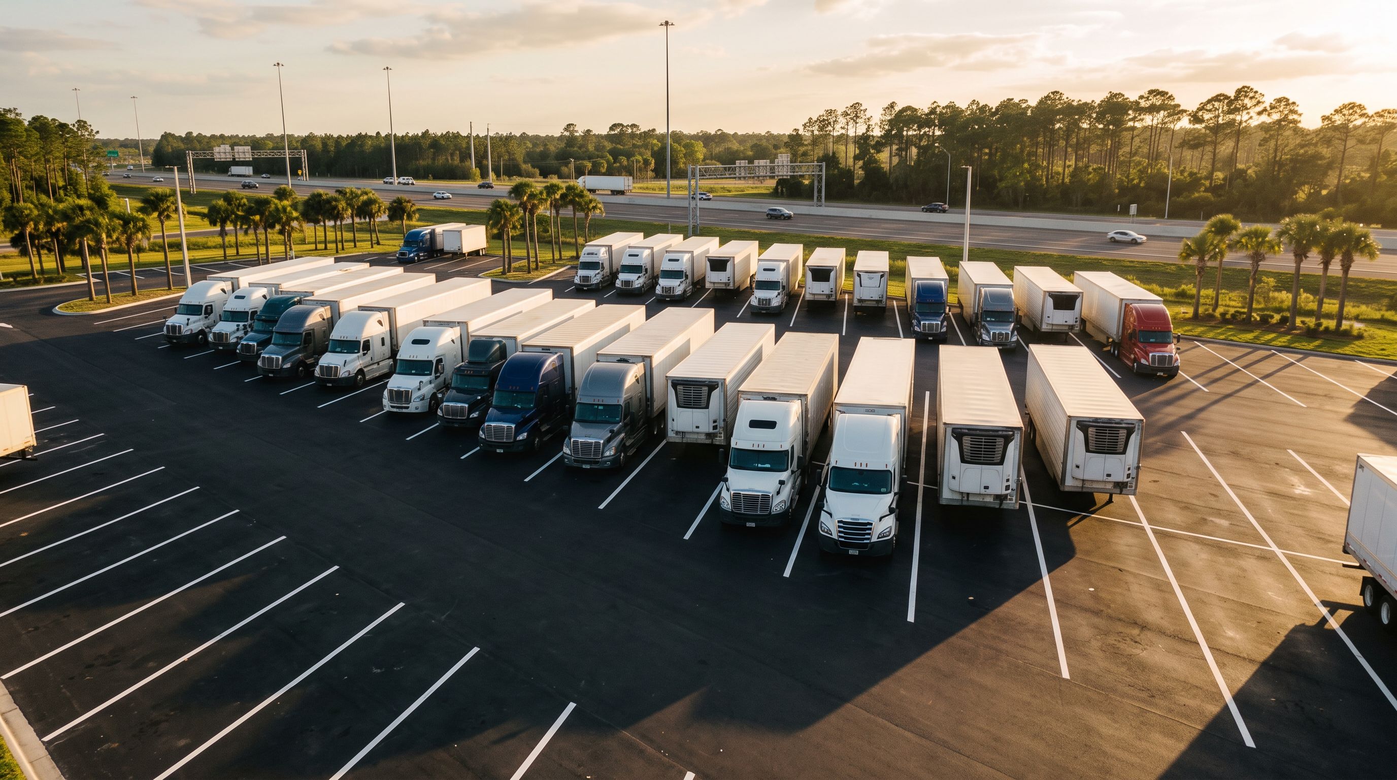 Florida ulaže 54 miliona dolara u parking za kamione na Turnpike-u - Balkan Truckers US